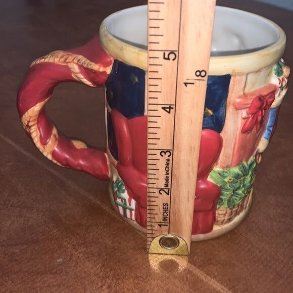 Christmas 3D Ceramic Mug By Susan Winget - Picture 5 of 7